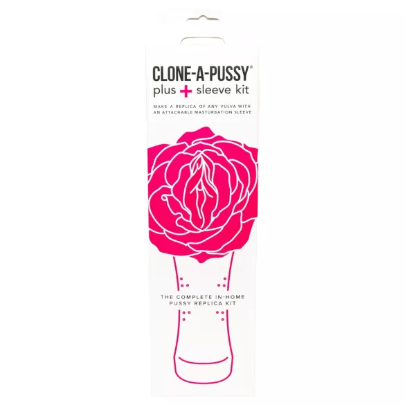Clone-a-Pussy - vagiinakujuline kopeerimiskomplekt ja mansett (roosa)
