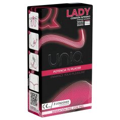 Uniq Lady - naiste kondoomid - 3 tk