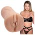 Doc Johnson Gabbie Carter - elutru Ultraskyn kunstvagiina (naturaalne)