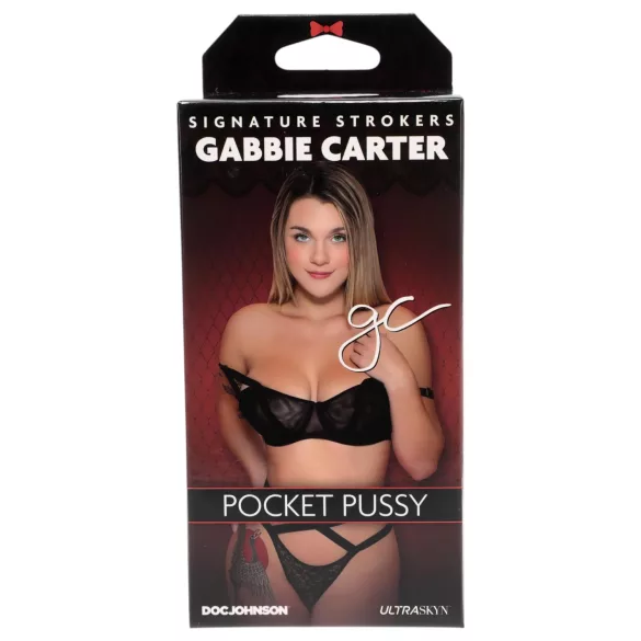 Doc Johnson Gabbie Carter - realistik tupe masturbator - Ultraskyn, naturaalne