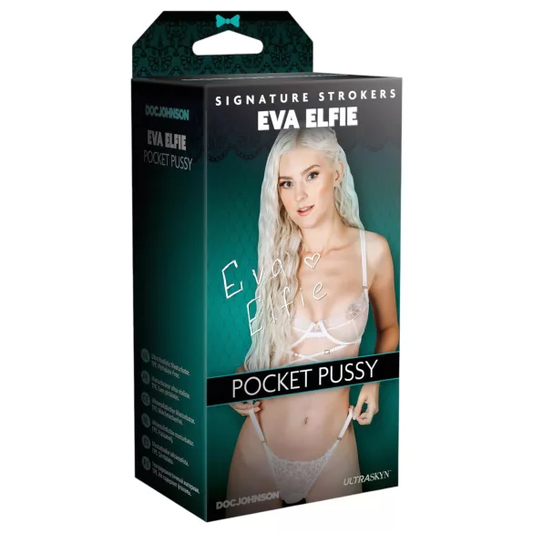 Doc Johnson Eva Elfie - realistlik Ultraskyn masturbaator - naturaalne
