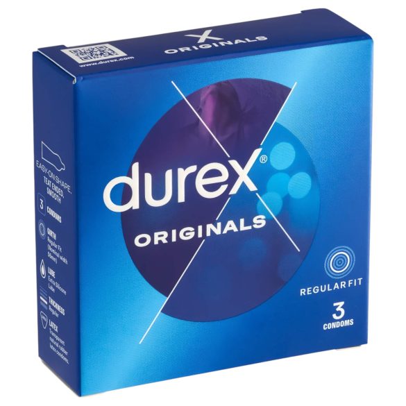 Durex Originals - kondoom (3tk)