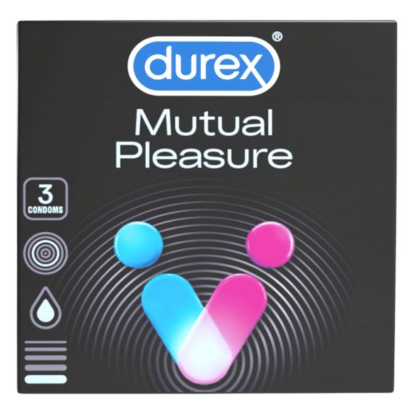 Durex Mutual Pleasure - kondoomid (3 tk)