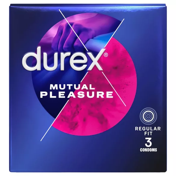 Durex Mutual Pleasure - kestev kondoom (3 tk)