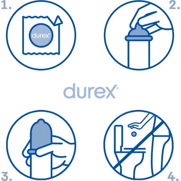 Durex Mutual Pleasure - kestev kondoom (3 tk)