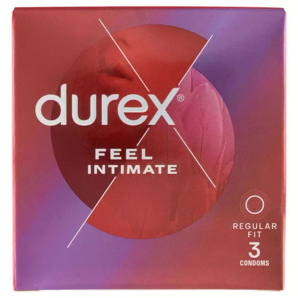 Durex Feel Intimate - õhukesed kondoomid - 3 tk