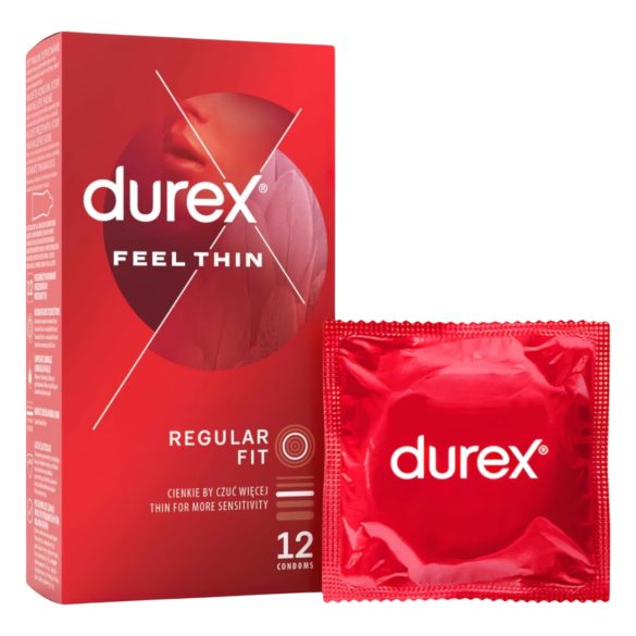 Durex - õhuke kondoom - naturaalne tunne - 12 tk