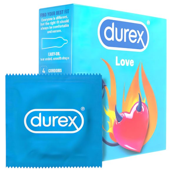 Durex kondoomid Love - Lihtne peale panna (4 tk)