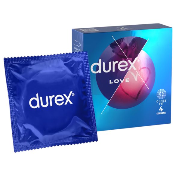 Durex kondoomid Love - Mugavad kondoomid (4 tk)