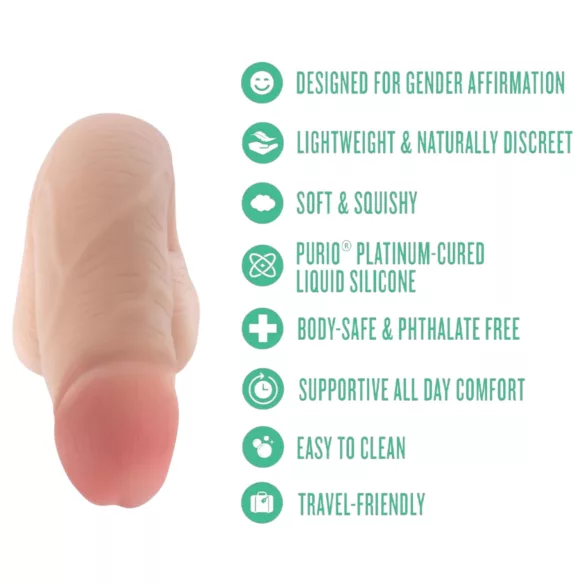 Blush UrSelf Affirm - realistlik dildo (nahavärvi) - 13 cm