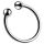 Roostevaba metallist tammetõru rõngas - ejakulatsioonitõkkena (32mm)