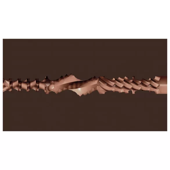 Fleshjack Max Konnor - realistlik anaalmasturaator - pruun