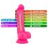 Blush Neo – iminapaga dildo, 19 cm (roosa)