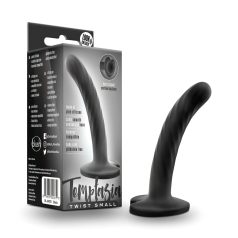   Temptasia Twist Small - dildoga iminapaga - keerdkujuline - must
