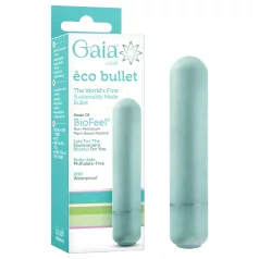   Gaia Eco M - keskkonnasõbralik vibreeriv pulk (türkiissinine) - keskmine