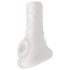 Perfect Fit Breeder - avatud peeniskate (10 cm) - valge