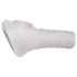 Perfect Fit Breeder - avatud peeniskate (10 cm) - valge