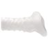 Perfect Fit Breeder - avatud peeniskate (10 cm) - valge