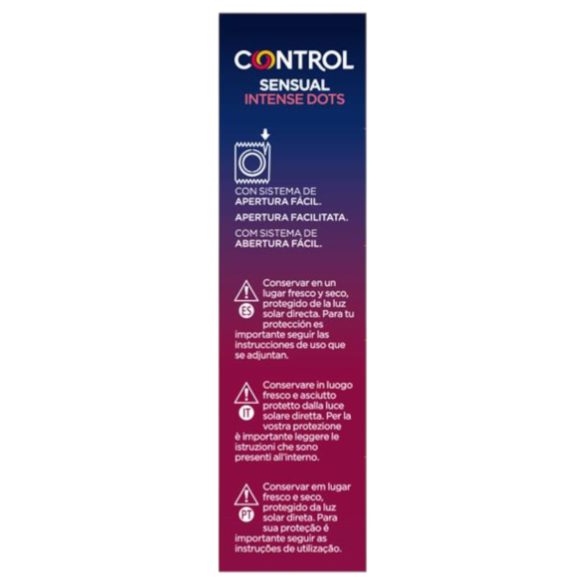 Control - kondoomid tupsudega - 12 tk