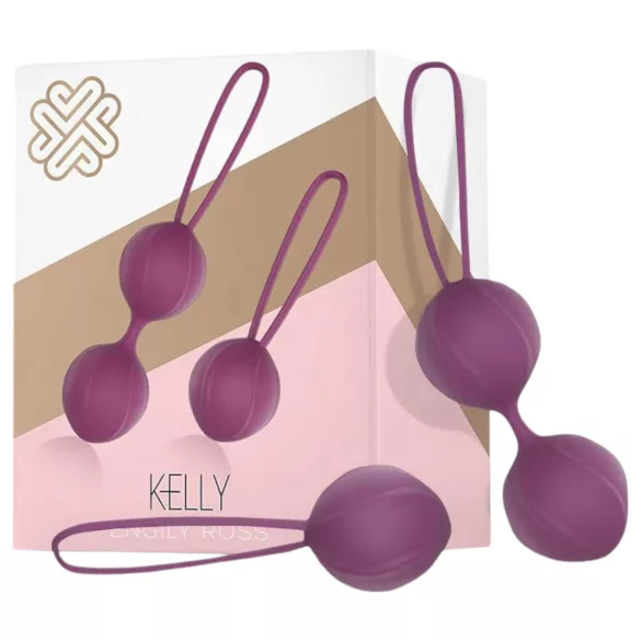 Engily Ross Kelly - tupekuulide komplekt 2-osaline - lilla