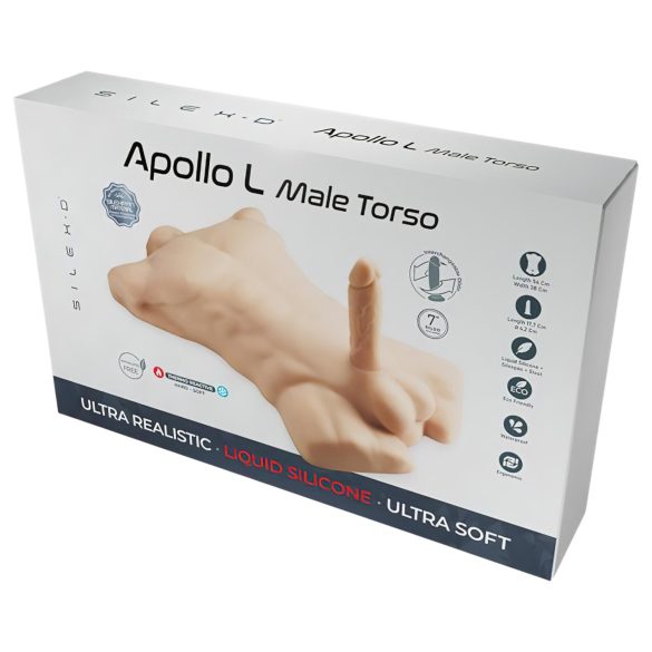 Silexd Apollo - mehe torso masturbaator - naturaalne