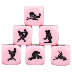 Secret Play - Kamasutra seksipooside täring (roosa)