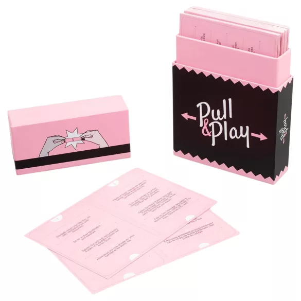Secret Play Pull & Play - erootiline kaardimäng paaridele (50 kaarti) - 7 keeles