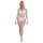 Subblime 952396 - sädeleva kivikestega catsuit (valge) - S-L