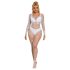Subblime 952396 - sädelev rhinestone'idega jumpsuit - (valge) - S-L