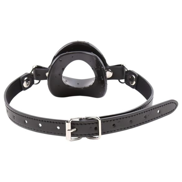 Latetobed - suuvormi silikoonist suupadi - must