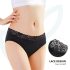 Adalet Natura Super - menstruaaltsüklo aluspüksid (must)