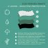 Adalet Natura Super - menstruaaltsüklo aluspüksid (must)