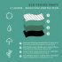 Adalet Ocean - must menstruatsioonipüksid - L