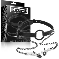 INTOYOU - suukorv nibu klambritega - must