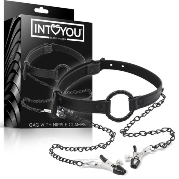 INTOYOU - suukorv rinnaklambriga (must)