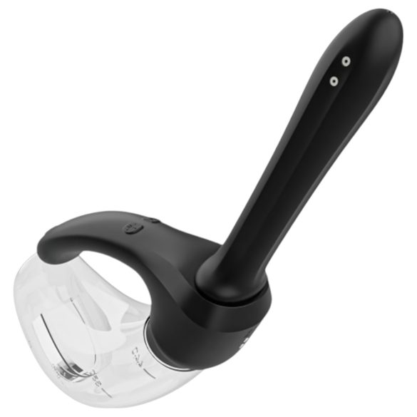 Afterdark - automaatne vibreeriv anaalpuhasti - läbipaistev