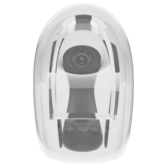 Afterdark - automaatne vibreeriv anaalpuhasti - läbipaistev