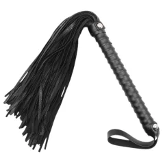 Latetobed - piits tekstuuriga - must - 48 cm