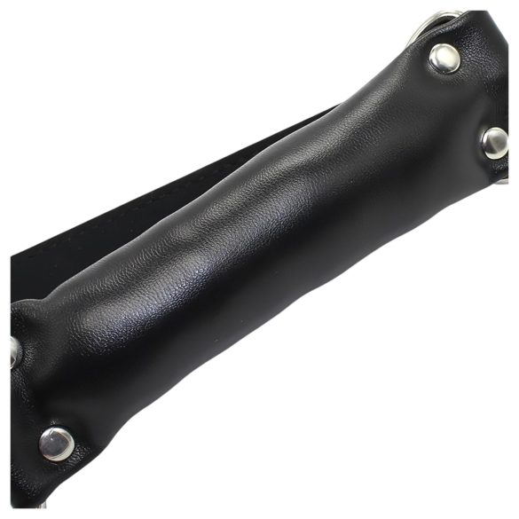 Latetobed - polsterdatud suukorv - must