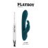 Playboy Jänku - laetav, veekindel kliitorivibraator (türkiis)