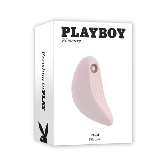 Playboy Palm - Rechargeable, waterproof clitoral vibrator (pink)