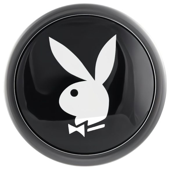 Playboy Tux - anaalitapp - väike - hõbedane