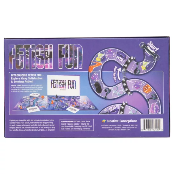 Fetish Fun - erootiline lauamäng paaridele (ingliskeelne)