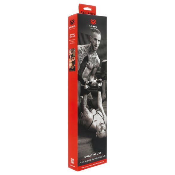 Sei Mio - jalgade lahutaja koos käeraudadega - must