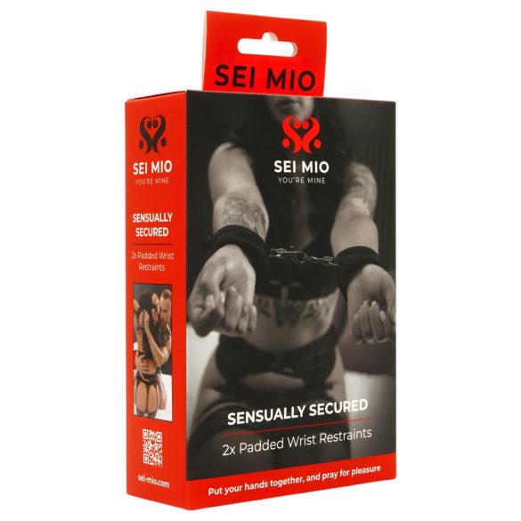 Sei Mio - pehme käerauad (must)