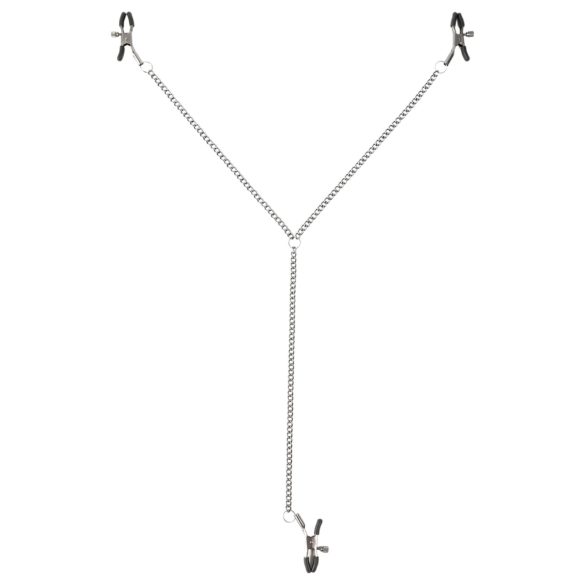 Sei Mio - nibuklambrid ja häbememokkade klambrid - must