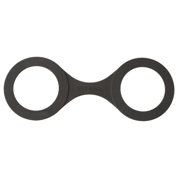 Sei Mio - silikoonkäerauad - L (must)