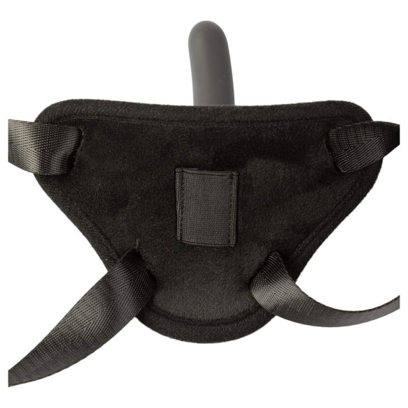 Sei Mio - strap-on dildo rakmetega - 12,5 cm must