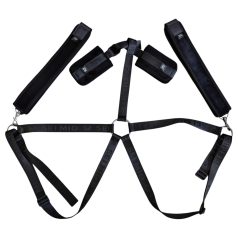 Sei Mio - reguleeritav kinnituste komplekt - must