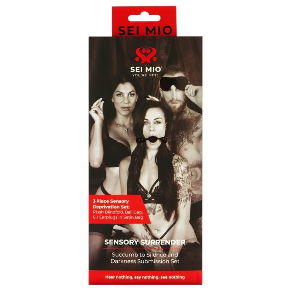 Sei Mio - BDSM komplekt edasijõudnutele - must